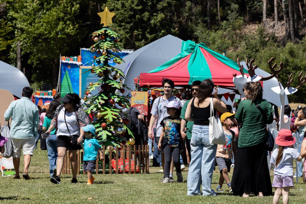 Juegos y alegría: Universidad de Concepción celebró su tradicional Fiesta Navideña 2024