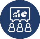 ícono de Gestión Estratégica y Administrativa