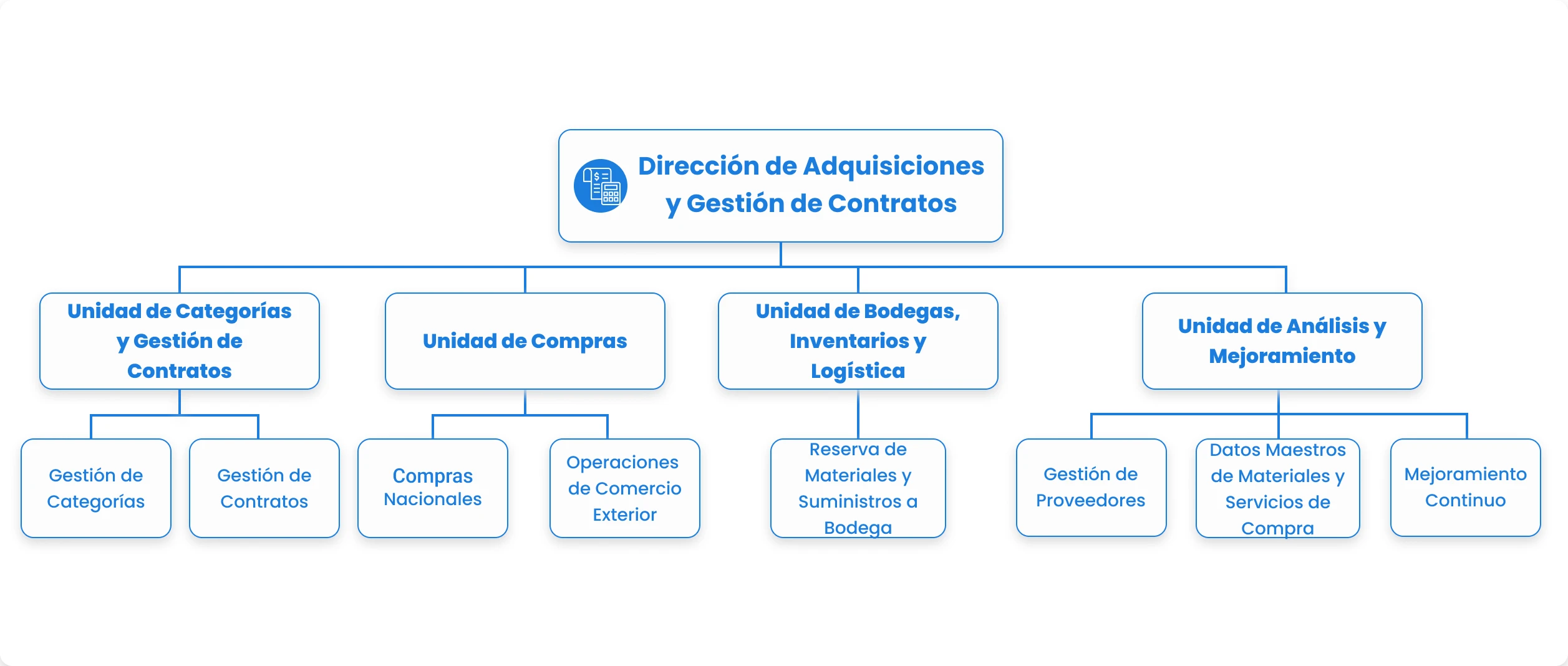 organigrama dirección 5