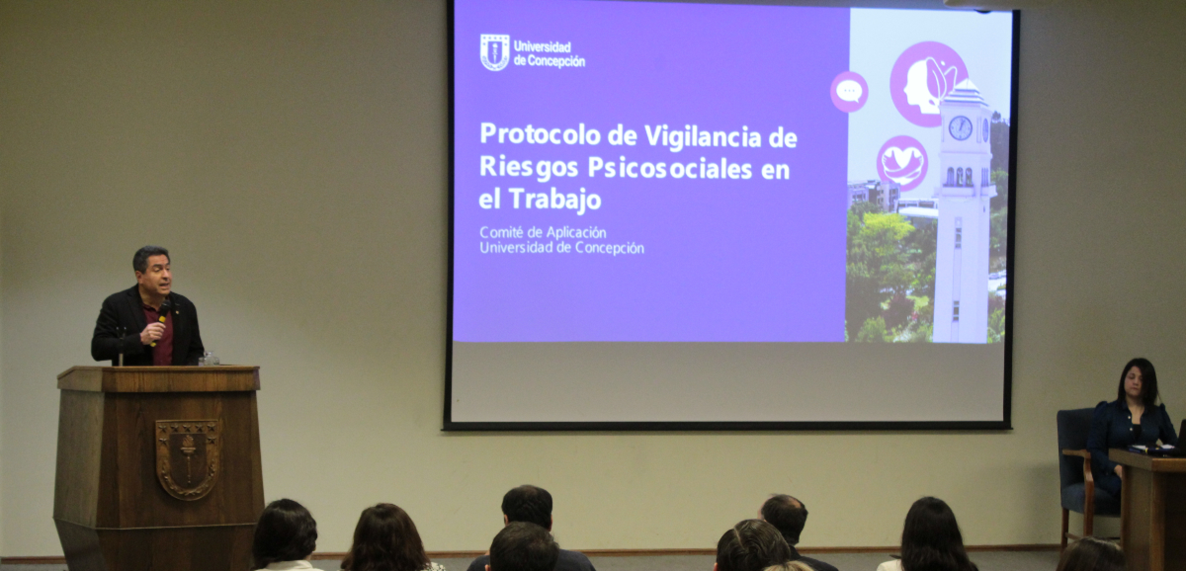 UdeC comenzó proceso de sensibilización para aplicación del Cuestionario de Evaluación de Ambientes Laborales y Salud Mental