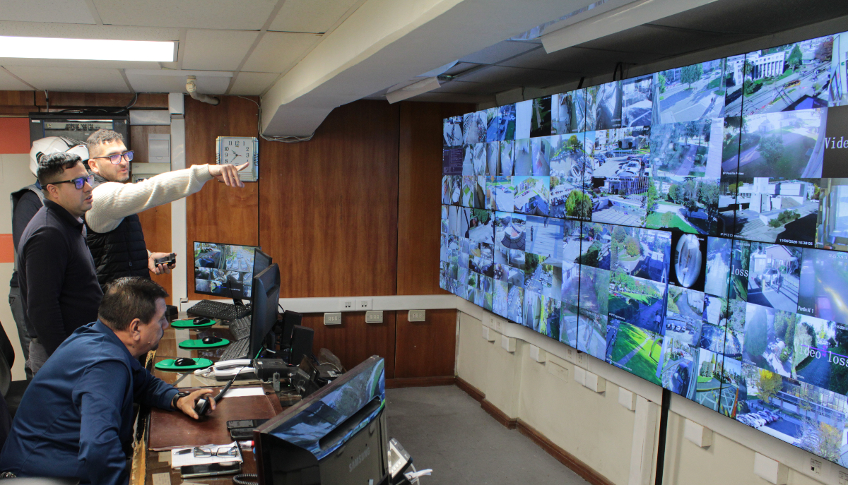 Central de guardias incorpora tecnología con inteligencia artificial para fortalecer vigilancia del campus