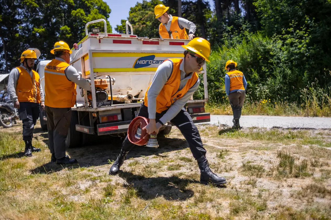 UdeC cierra temporada de prevención de incendios forestales con positivos indicadores