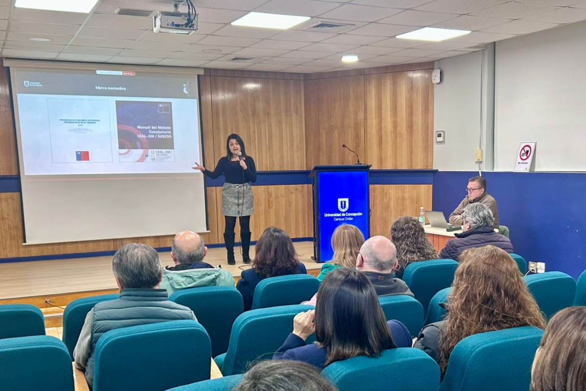 UdeC presentó en sus tres campus los resultados del Cuestionario de Evaluación de Ambientes Laborales y Salud Mental (CEAL-SM)