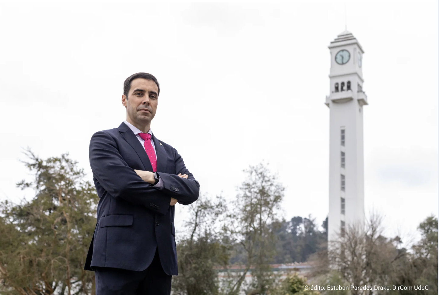 Claudio Parés Bengoechea es nombrado nuevo Vicerrector de Asuntos Económicos y Administrativos de la Universidad de Concepción