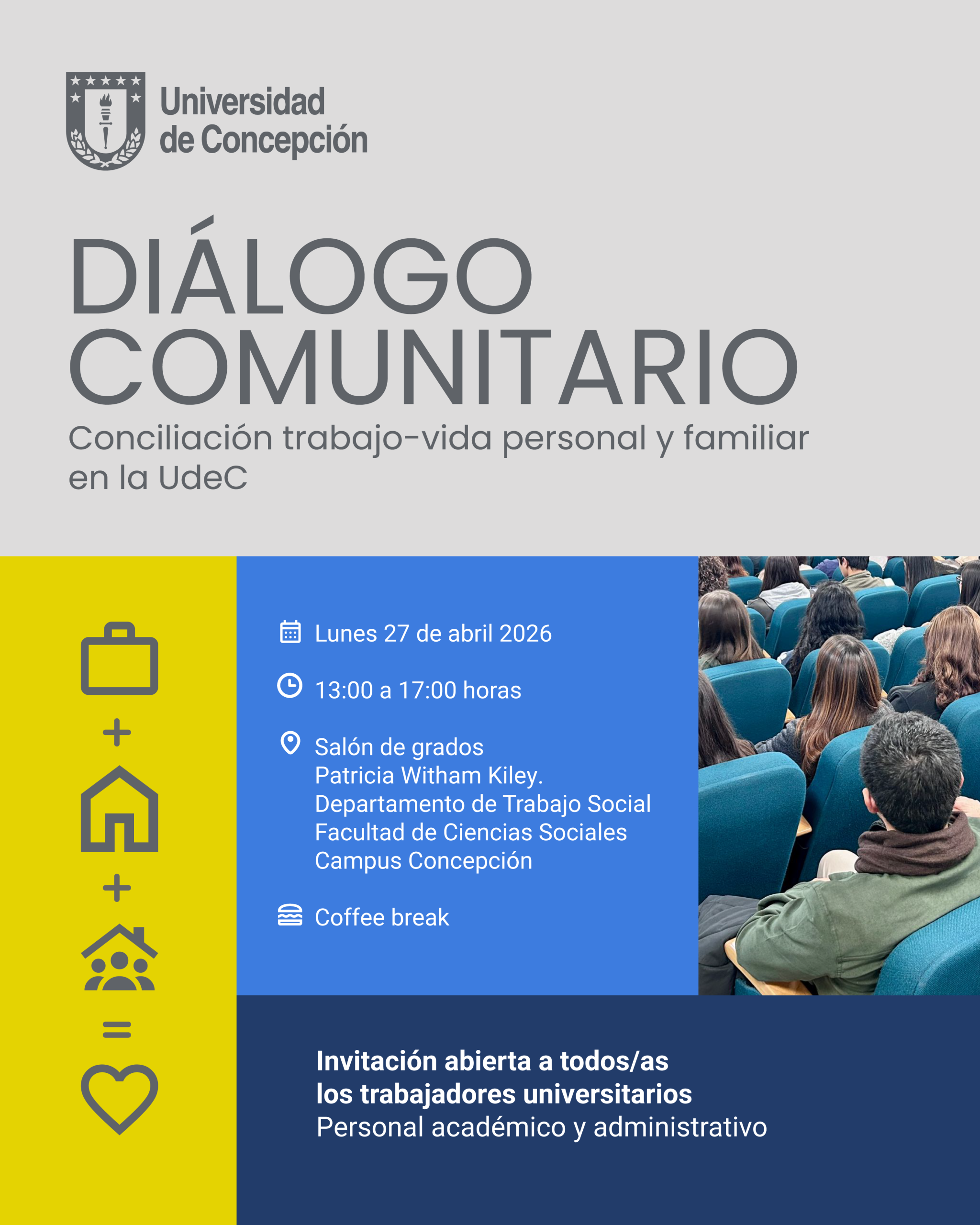 afiche Banner comunitario